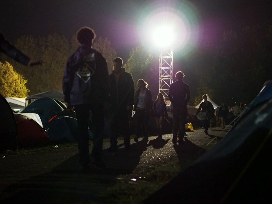 Frisse nachten op de camping