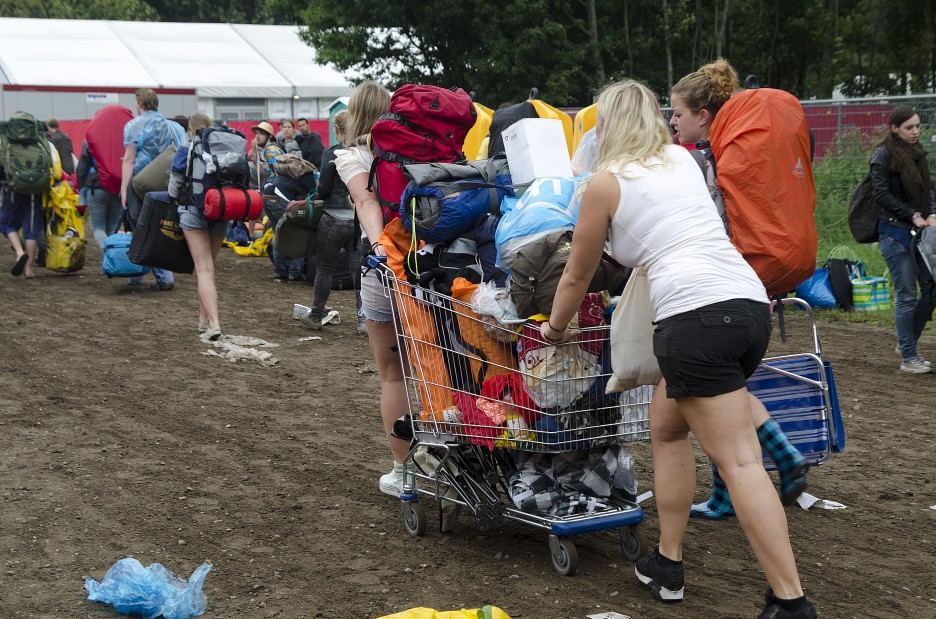 Rechtstreeks ingereden van de plaatselijke supermarkt.