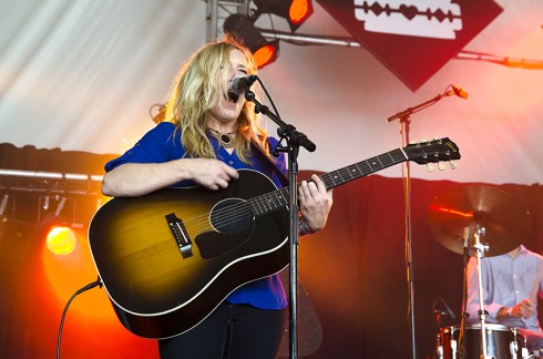 Zangeres Erika Wennerstrom van Heartless Bastards.